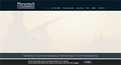 Desktop Screenshot of marontech.co.uk